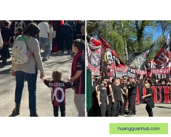 米兰球迷热情助阵 约4000人周六前往训练基地为球队加油 米兰球迷热情助阵 约4000人周六前往训练基地为球队加油